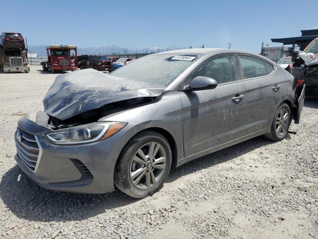 2018 Hyundai Elantra VIN 5NPD84LF9JH338793 COPART salvage auction — FRONT END, Id - Salvage Certificate Of Title, sold $825 on 2026-07-02 (photo 1)