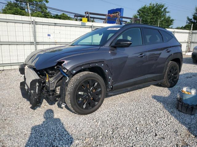 2024 Hyundai Tucson VIN KM8JFCDE4RU314990 COPART salvage auction — FRONT END, Salvage Title, sold $525 on 2026-07-31 (photo 1)