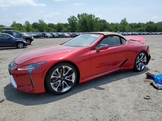 2021 Lexus Lc500 VIN JTHKPAAY0MA101522 COPART salvage auction — REAR END, Wv - Salvage Certificate, sold $26,500 on 2026-07-15 (photo 1)