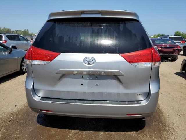 2012 Toyota Sienna le VIN 5TDKK3DC8CS231500 COPART salvage auction — FRONT END, Salvage Title, sold $2,500 on 2026-07-14 (photo 6)