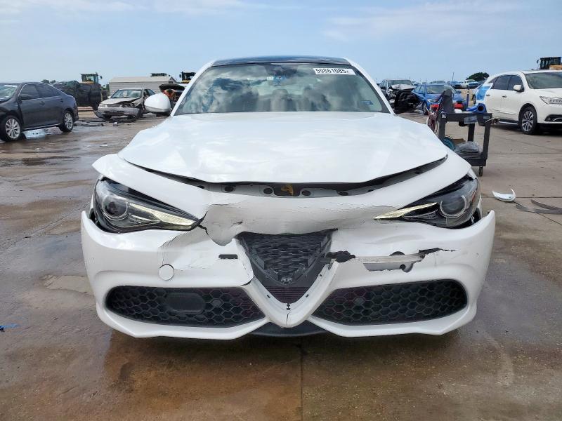 2018 Alfa romeo Giulia VIN ZARFAECN8J7576011 COPART salvage auction — FRONT END, Tx - Certificate Of Title, sold $325 on 2026-07-23 (photo 5)