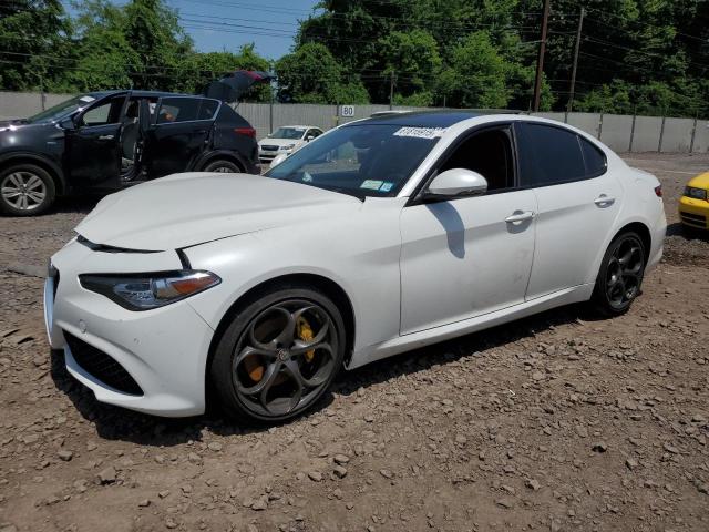 2017 Alfa romeo Giulia VIN ZARFAEEN7H7555268 COPART salvage auction — FRONT END, Salvage Title, sold $3,950 on 2026-08-19 (photo 1)