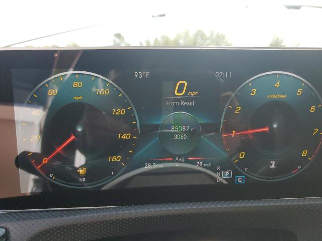 2020 Mercedes-benz A-class VIN WDD3G4FB8LW039807 COPART salvage auction — REAR END, Or - Lien Papers Salvage, sold $8,500 on 2026-08-12 (photo 9)