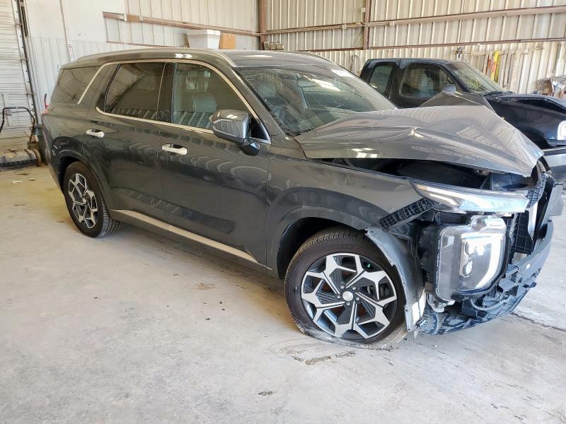 2022 Hyundai Palisade VIN KM8R74HE3NU393949 COPART salvage auction — FRONT END, Tx - Salvage Vehicle Title, sold $8,000 on 2026-07-10 (photo 4)