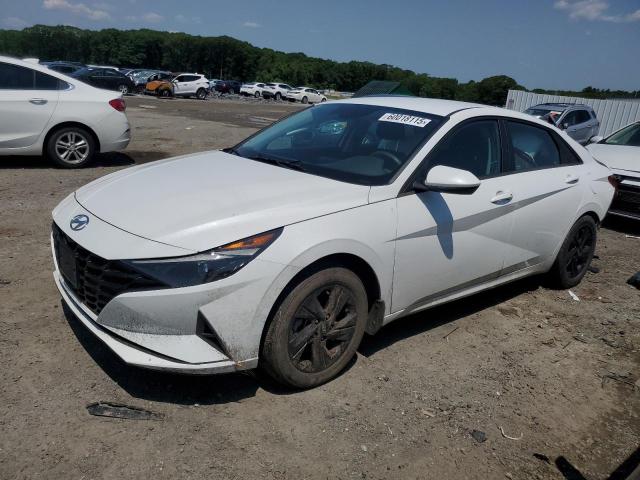 2022 Hyundai Elantra VIN 5NPLM4AGXNH055554 COPART salvage auction — REAR END, Wv - Salvage Certificate, sold $2,550 on 2026-07-15 (photo 1)
