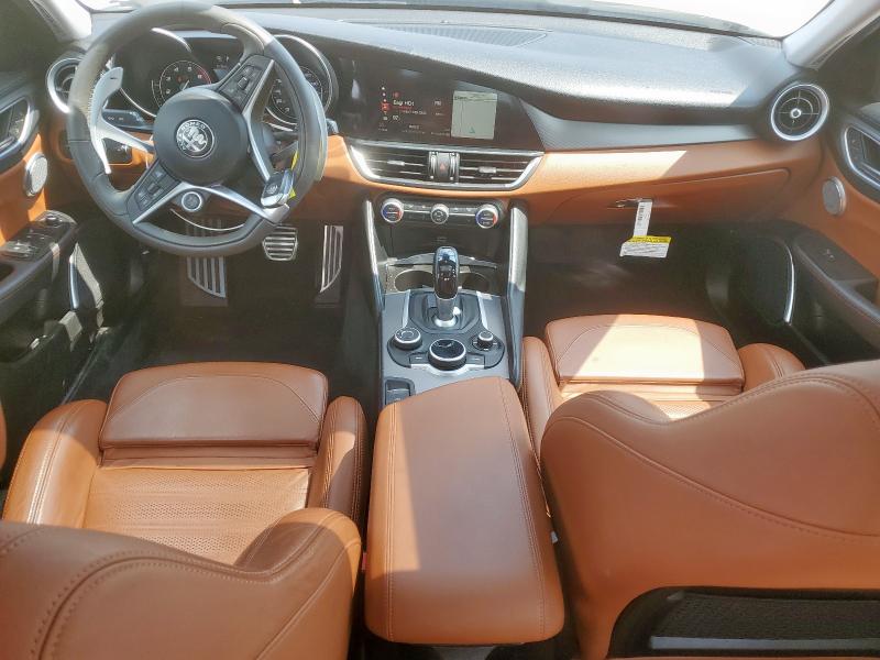2018 Alfa romeo Giulia VIN ZARFAECN8J7576011 COPART salvage auction — FRONT END, Tx - Certificate Of Title, sold $325 on 2026-07-23 (photo 8)