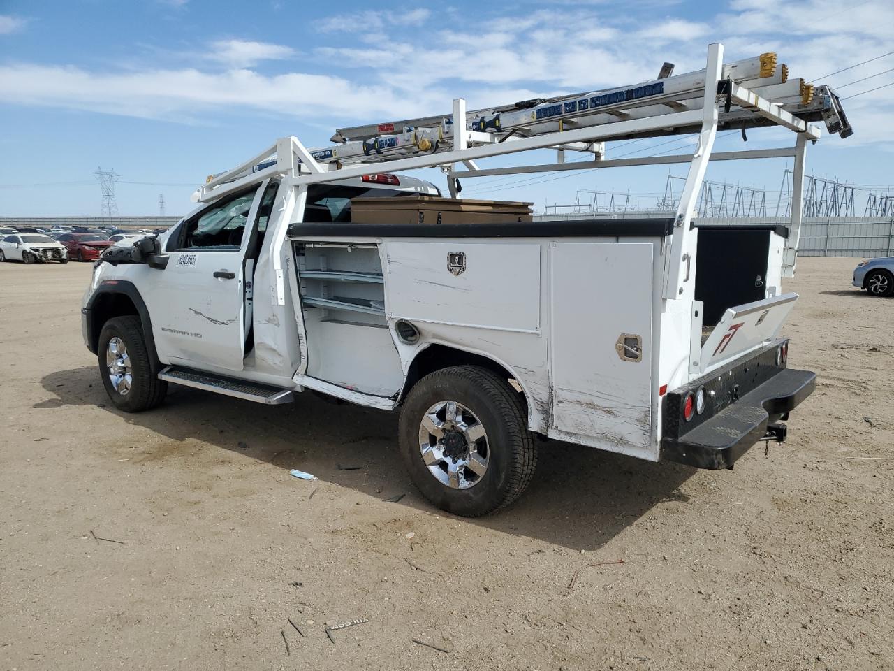 2024 GMC Sierra VIN 1GD38LE73RF134181 COPART salvage auction — All Over, CA - SALVAGE CERTIFICATE, sold $7,100 on 2025-09-24 (photo 2)
