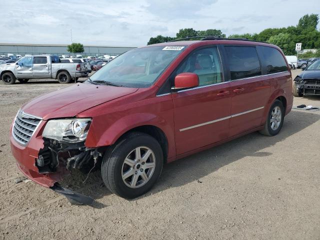 2010 Chrysler Voyager VIN 2A4RR5DX2AR136603 COPART salvage auction — FRONT END, Mi - Cert Of Title-Salvage Vehicle, sold $400 on 2026-07-08 (photo 1)