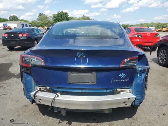 2020 Tesla Model 3 VIN 5YJ3E1EB4LF787104 COPART salvage auction — REAR END, Md - Cert Of Salvage > 75% Damage, sold $1,000 on 2026-07-14 (photo 6)