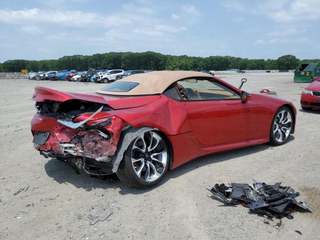 2021 Lexus Lc500 VIN JTHKPAAY0MA101522 COPART salvage auction — REAR END, Wv - Salvage Certificate, sold $26,500 on 2026-07-15 (photo 3)