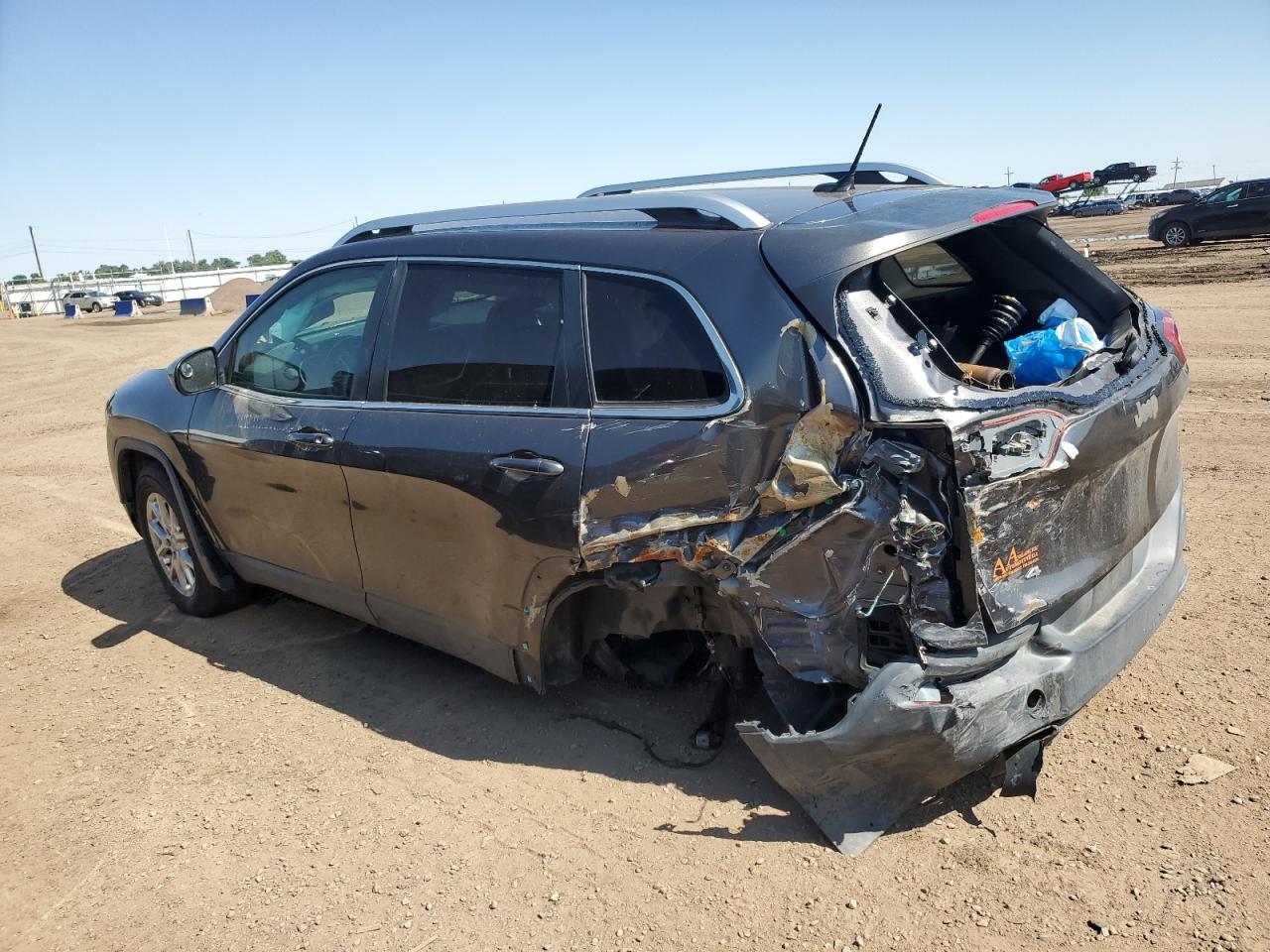 2014 Jeep Cherokee VIN 1C4PJMCS4EW179745 COPART salvage auction — Rear End, CO - BILL OF SALE-PARTS ONLY, sold $800 on 2026-03-05 (photo 2)