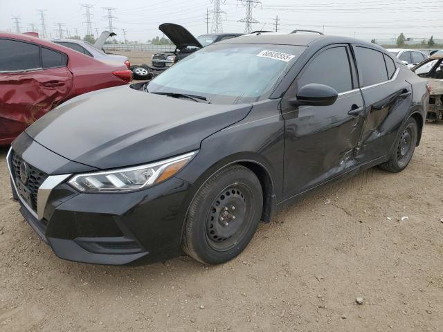 2021 Nissan Sentra VIN 3N1AB8BV8MY292405 COPART salvage auction — SIDE, Il - Salvage Certificate, sold $5,450 on 2026-07-09 (photo 1)