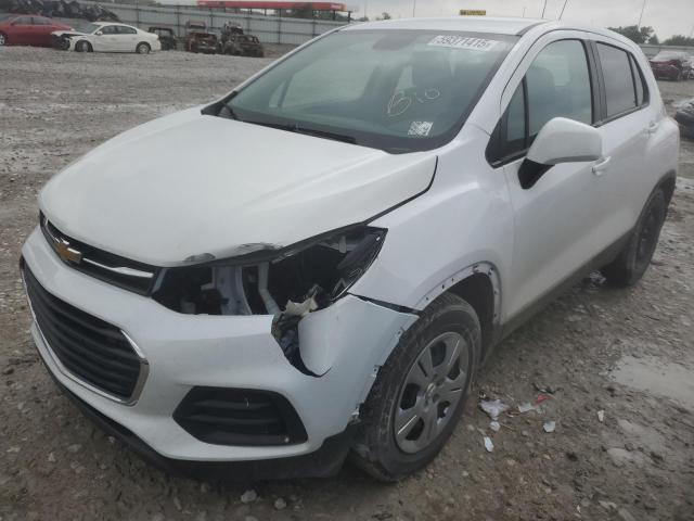 2019 Chevrolet Trax VIN 3GNCJKSB5KL133841 COPART salvage auction — FRONT END, Il - Salvage Certificate, sold $1,700 on 2026-07-20 (photo 1)