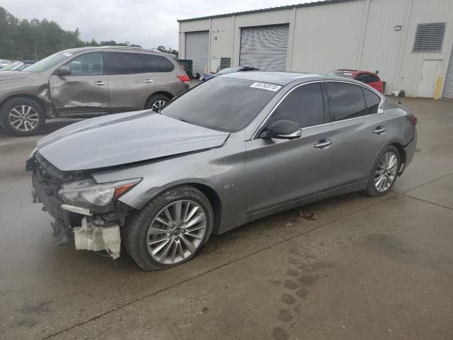 2020 Infiniti Q50 VIN JN1EV7APXLM202985 COPART salvage auction — FRONT END, SC - CERT OF TITLE-SALVAGE, sold $2,500 on 2026-07-24 (photo 1)