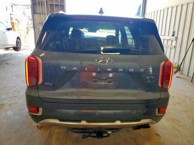 2022 Hyundai Palisade VIN KM8R74HE3NU393949 COPART salvage auction — FRONT END, Tx - Salvage Vehicle Title, sold $8,000 on 2026-07-10 (photo 6)