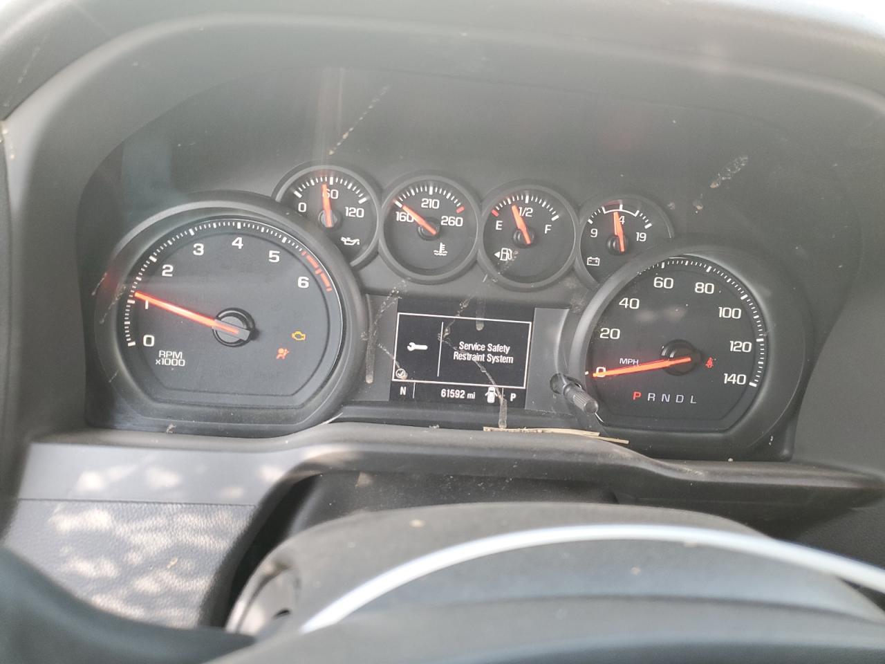 2024 GMC Sierra VIN 1GD38LE73RF134181 COPART salvage auction — All Over, CA - SALVAGE CERTIFICATE, sold $7,100 on 2025-09-24 (photo 9)