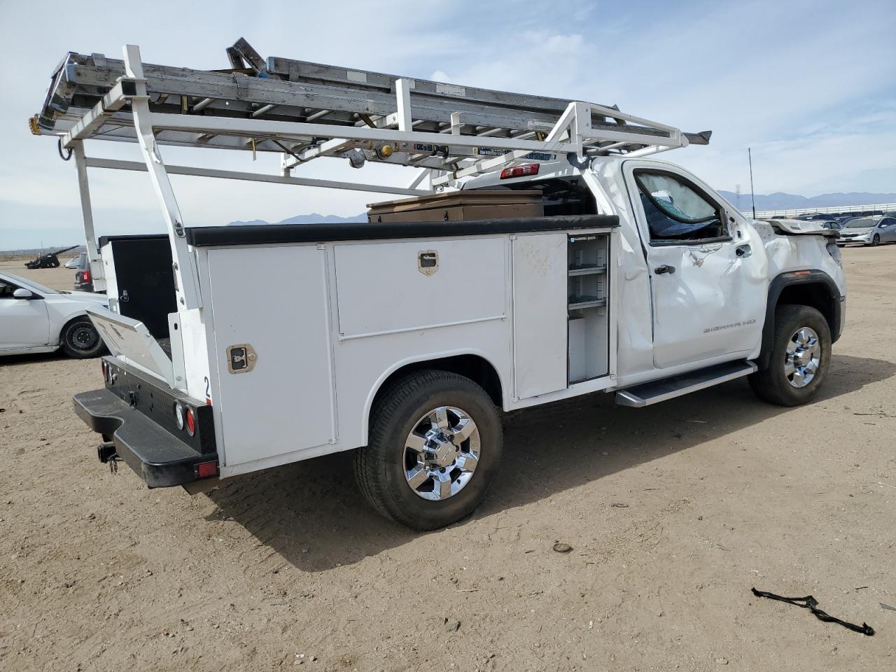 2024 GMC Sierra VIN 1GD38LE73RF134181 COPART salvage auction — All Over, CA - SALVAGE CERTIFICATE, sold $7,100 on 2025-09-24 (photo 3)