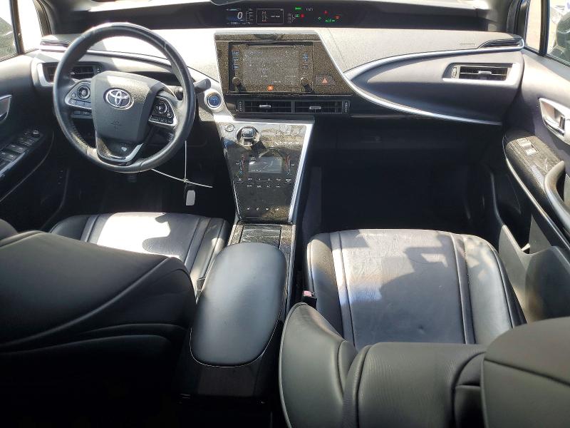 2016 Toyota Mirai VIN JTDBVRBD1GA000303 COPART salvage auction — FRONT END, Ca - Salvage Certificate, sold $550 on 2026-07-29 (photo 8)