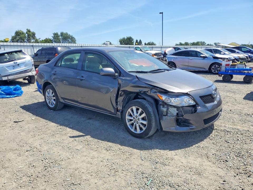 2010 Toyota Corolla VIN JTDBU4EE3AJ077367 COPART salvage auction — FRONT END, Ca - Salvage Certificate, sold $2,000 on 2026-07-09 (photo 4)