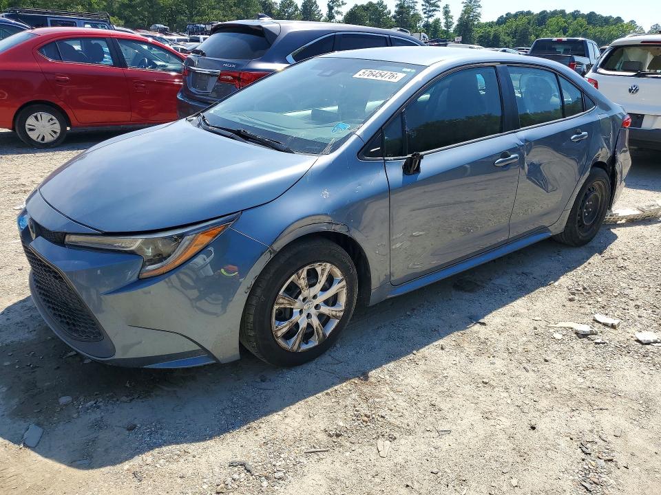 2021 Toyota Corolla VIN 5YFEPMAE3MP188740 COPART salvage auction — SIDE, Va - Cert Of Title - Salvage, sold $125 on 2026-07-21 (photo 1)