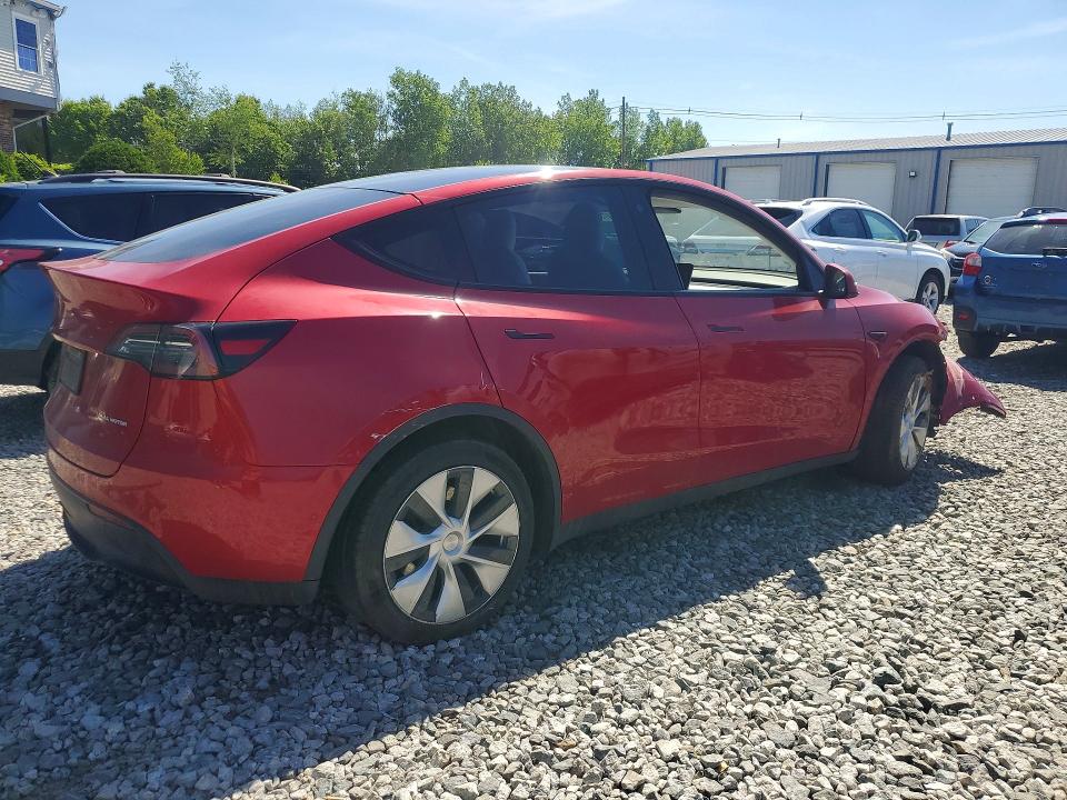 2022 Tesla VIN 7SAYGDEE5NF339441 COPART salvage auction — FRONT END, MA - CERT OF TITLE-SALVAGE, sold $8,700 on 2026-07-31 (photo 3)