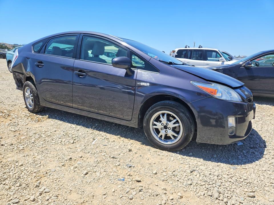 2010 Toyota Prius VIN JTDKN3DUXA0204055 COPART salvage auction — REAR END, Ca - Salvage Certificate, sold $60 on 2026-07-28 (photo 4)