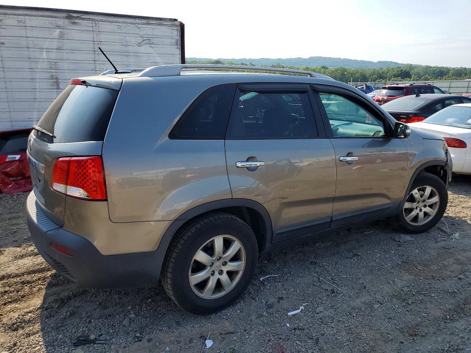 2011 Kia Sorento VIN 5XYKT4A19BG125431 COPART salvage auction — FRONT END, VA - CERT OF TITLE - SALVAGE, sold $1,350 on 2026-07-17 (photo 3)