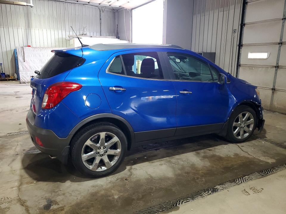 2013 Buick Encore VIN KL4CJCSB4DB092602 COPART salvage auction — FRONT END, Pa - Certificate Of Salvage, sold $450 on 2026-07-13 (photo 3)