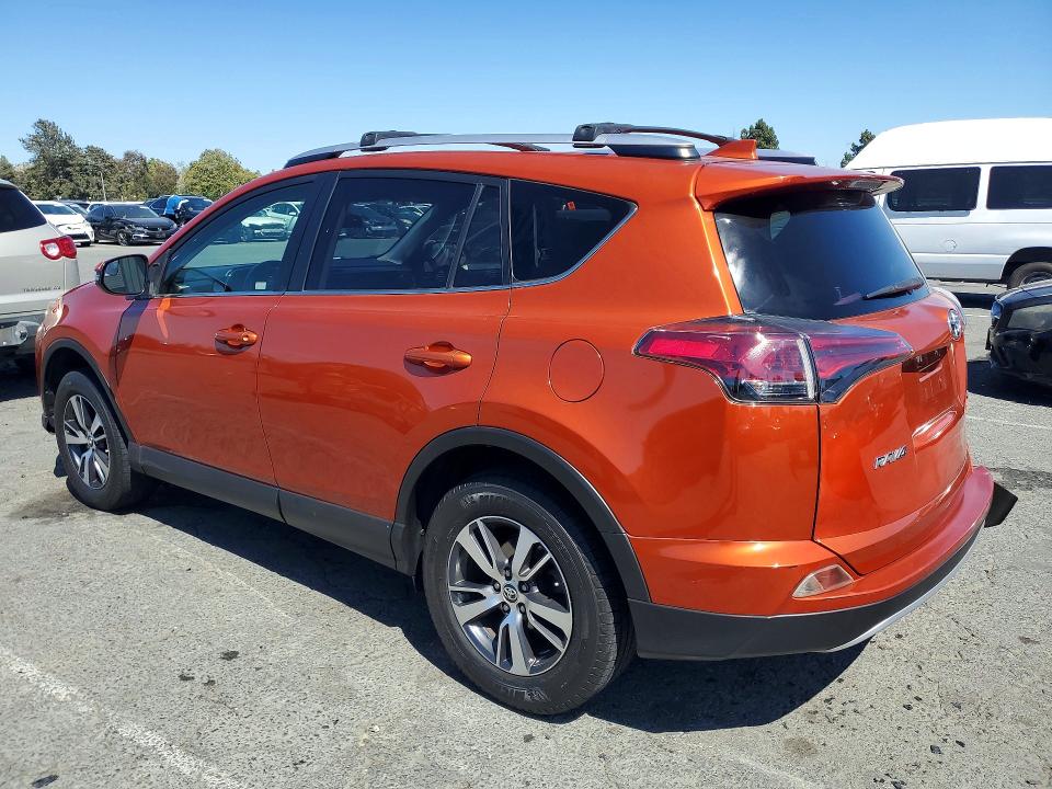 2016 Toyota Rav 4 VIN JTMRFREV5GJ102154 COPART salvage auction — REAR END, Ca - Salvage Certificate, sold $5,300 on 2026-07-06 (photo 2)