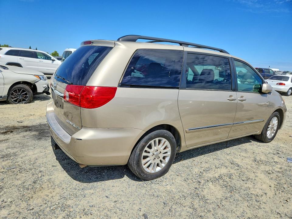 2010 Toyota Sienna VIN 5TDYK4CC8AS295096 COPART salvage auction — FRONT END, Ca - Salvage Certificate, sold $1,500 on 2026-07-14 (photo 3)