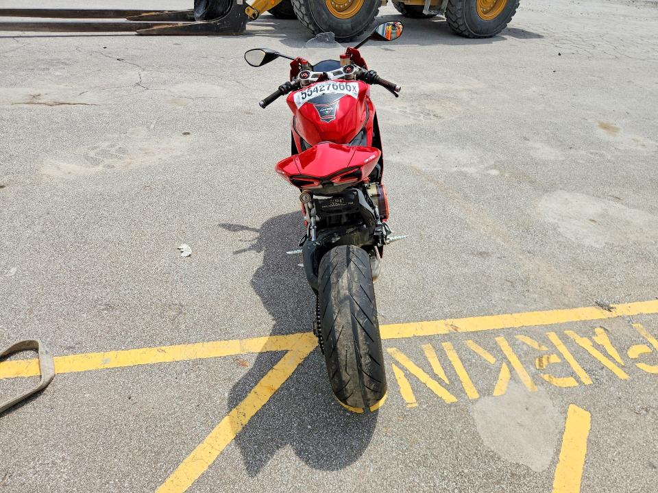2012 Ducati Panigale VIN ZDM14BPW1CB004845 COPART salvage auction — MECHANICAL, Mo - Salvage Certificate Of Title, sold $3,400 on 2026-07-09 (photo 4)