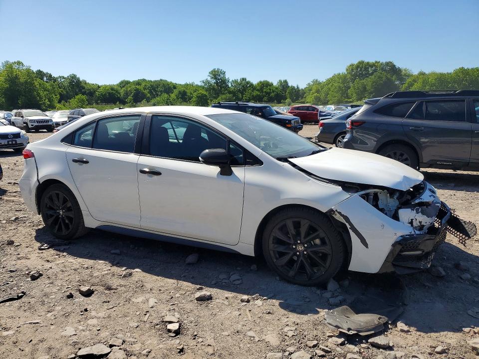 2021 Toyota VIN 5YFS4MCE4MP060290 COPART salvage auction — FRONT END, Pa - Certificate Of Salvage, sold $700 on 2026-07-27 (photo 4)