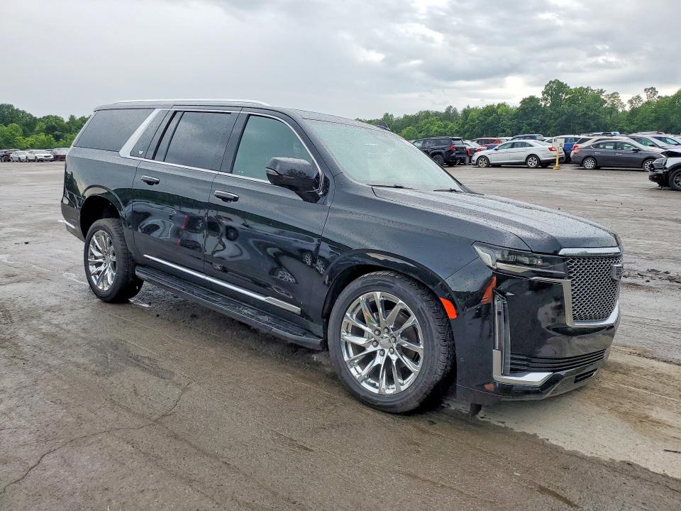 2021 Cadillac VIN 1GYS4LKL0MR493714 COPART salvage auction — FRONT END, Pa - Certificate Of Salvage, sold $22,600 on 2026-07-16 (photo 4)