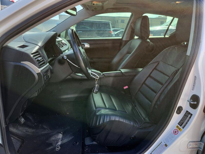 2013 Lexus Ct VIN JTHKD5BH6D2127258 COPART salvage auction — HAIL, Tx - Certificate Of Title, sold $4,300 on 2026-07-20 (photo 7)