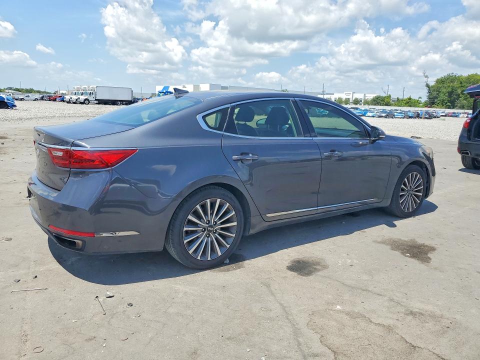 2017 Kia Cadenza VIN KNALB4J13H5042891 COPART salvage auction — FRONT END, Fl - Certificate Of Title, sold $1,200 on 2026-07-27 (photo 3)