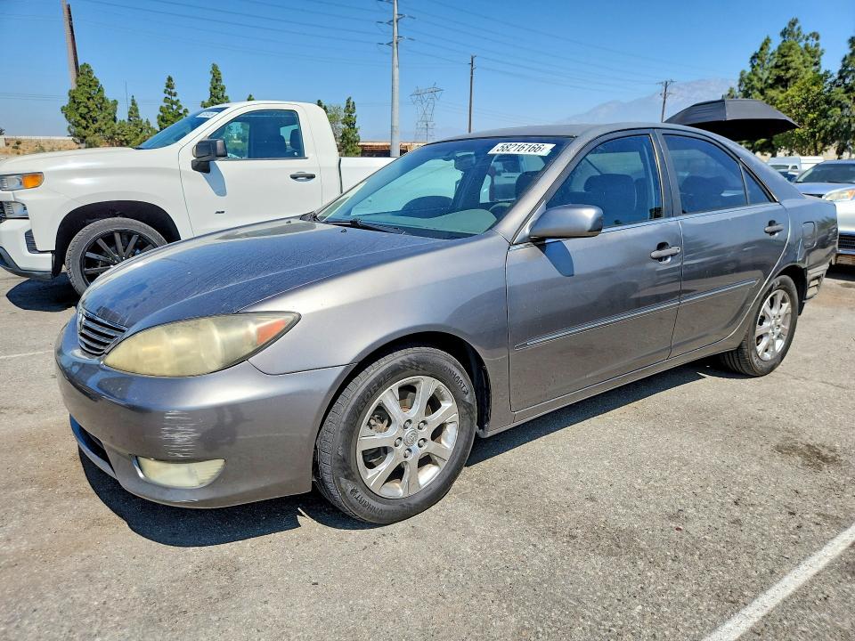 2005 Toyota Camry VIN JTDBF32K050166727 COPART salvage auction — REAR END, CA - SALVAGE CERTIFICATE, sold $575 on 2026-07-28 (photo 1)