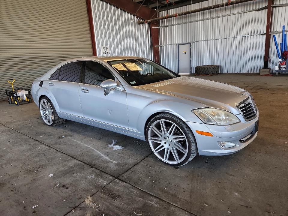 2007 Mercedes-benz S-klasse VIN WDDNG71X87A074783 COPART salvage auction — VANDALISM, Ca - Salvage Certificate, sold $675 on 2026-07-02 (photo 4)