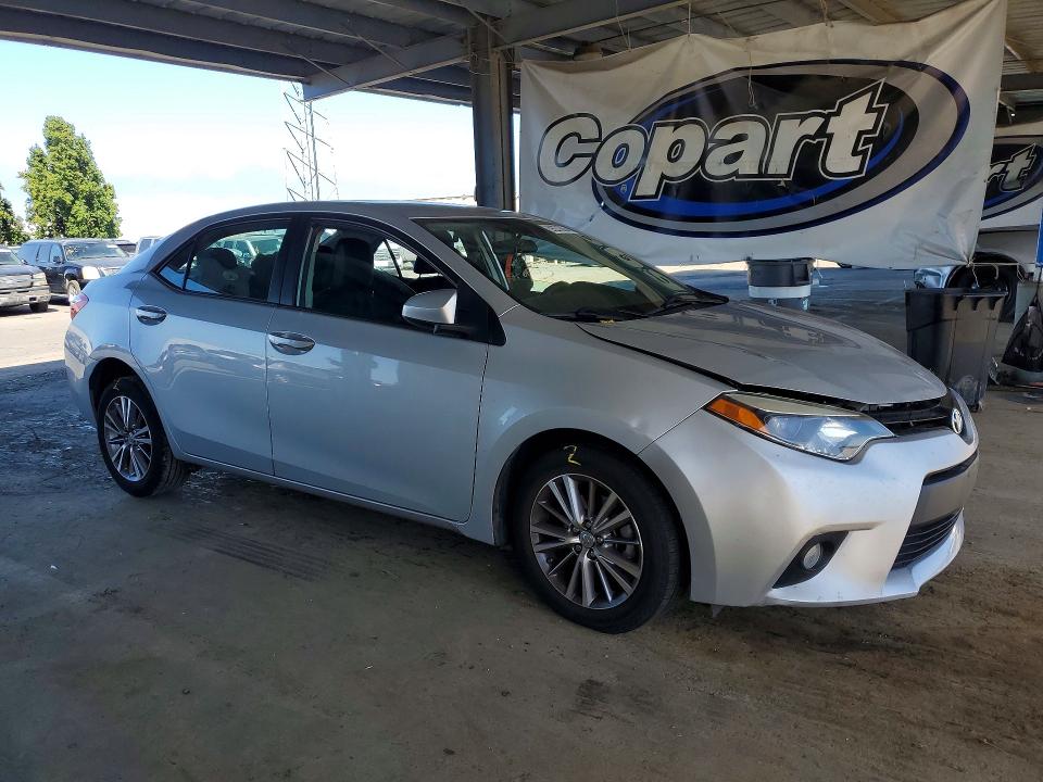 2014 Toyota Corolla VIN 5YFBURHE3EP086290 COPART salvage auction — FRONT END, Ca - Salvage Certificate, sold $1,700 on 2026-07-14 (photo 4)