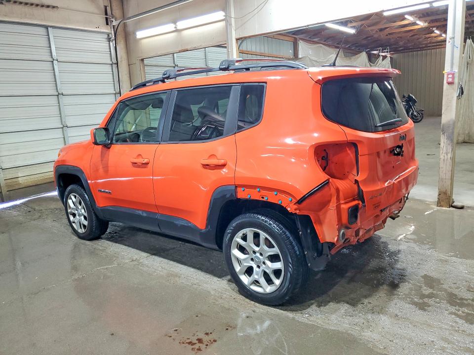 2015 Jeep Renegade VIN ZACCJBBT9FPB37292 COPART salvage auction — REAR END, Tn - Salvage Certificate, sold $1,800 on 2026-07-30 (photo 2)