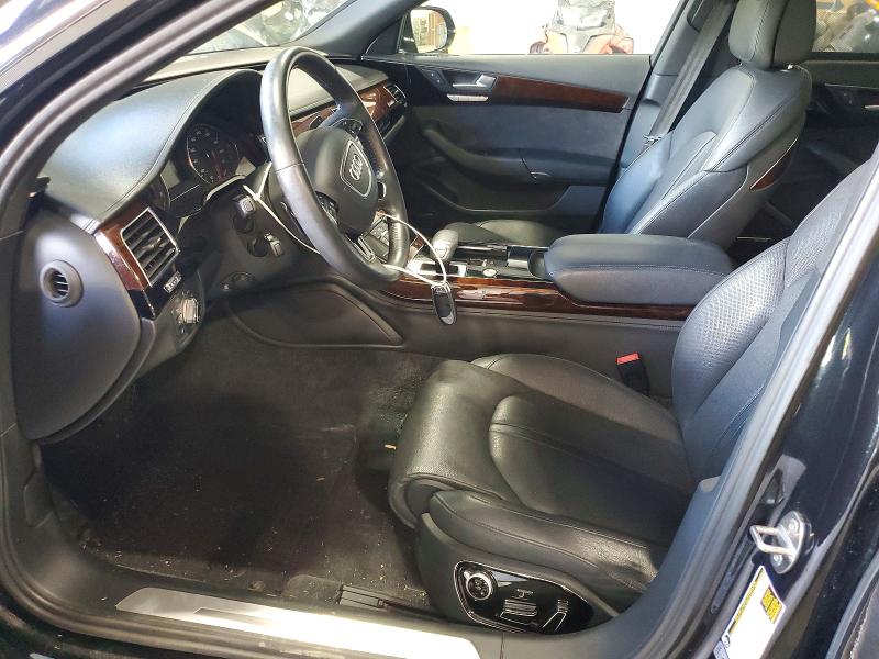 2014 Audi A8 VIN WAUR2AFD6EN007012 COPART salvage auction — MECHANICAL, Mt - Certificate Of Title, sold $2,150 on 2026-07-15 (photo 7)