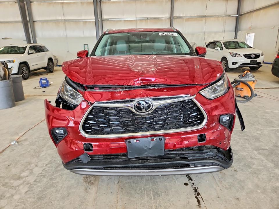 2023 Toyota VIN 5TDKDRBH2PS046778 COPART salvage auction — FRONT END, Mn - Cert Of Title-Salvage, sold $2,000 on 2026-07-28 (photo 5)