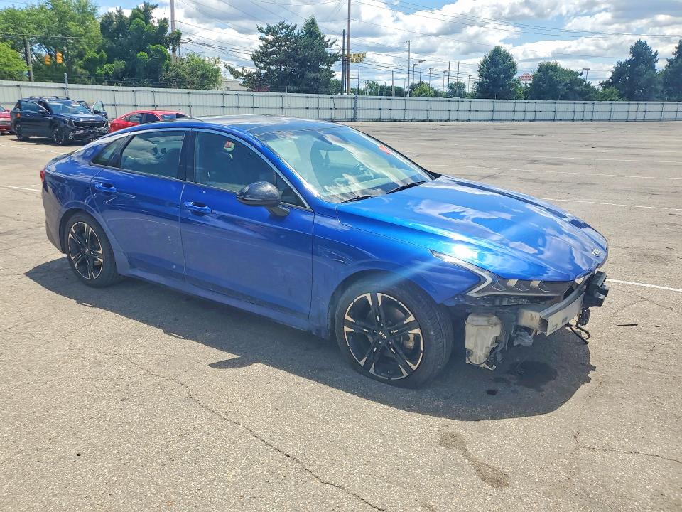2021 Kia K5 VIN 5XXG64J2XMG006168 COPART salvage auction — FRONT END, OH - CERT OF TITLE-SALVAGE, sold $5,200 on 2026-07-17 (photo 4)