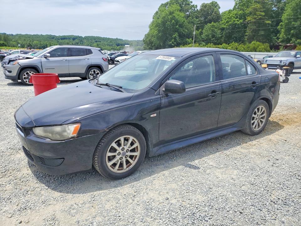 2011 Mitsubishi Lancer VIN JA32U2FU9BU043927 COPART salvage auction — SIDE, Nc - Salvage Certificate Of Title, sold $175 on 2026-07-23 (photo 1)