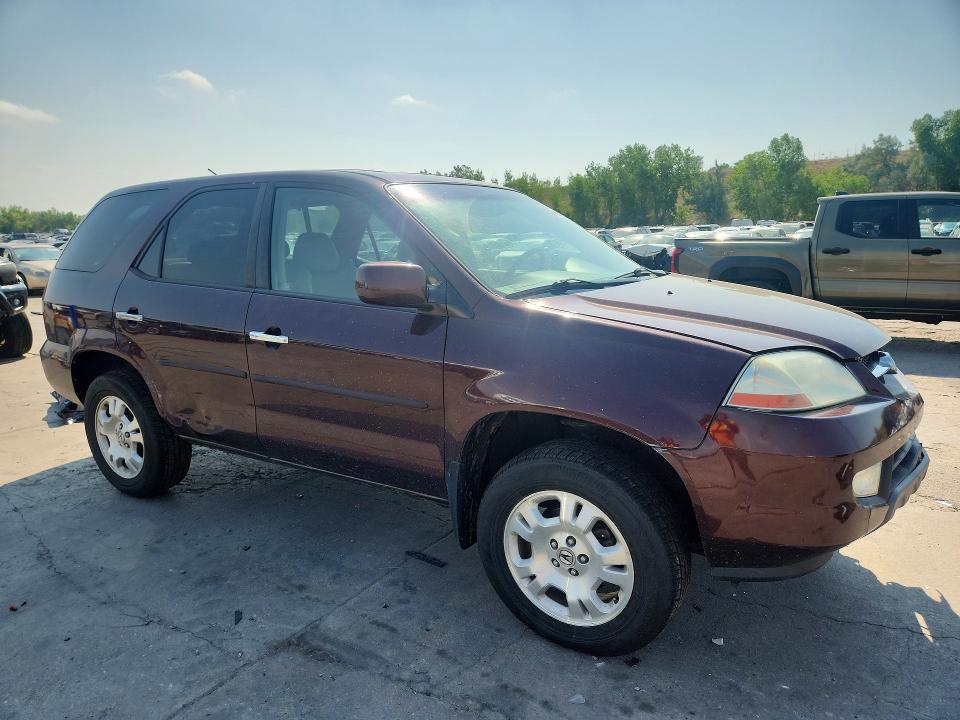 2002 Acura Mdx VIN 2HNYD18252H512283 COPART salvage auction — FRONT END, CO - PUBLIC - SALVAGE TITLE, sold $325 on 2026-07-22 (photo 4)