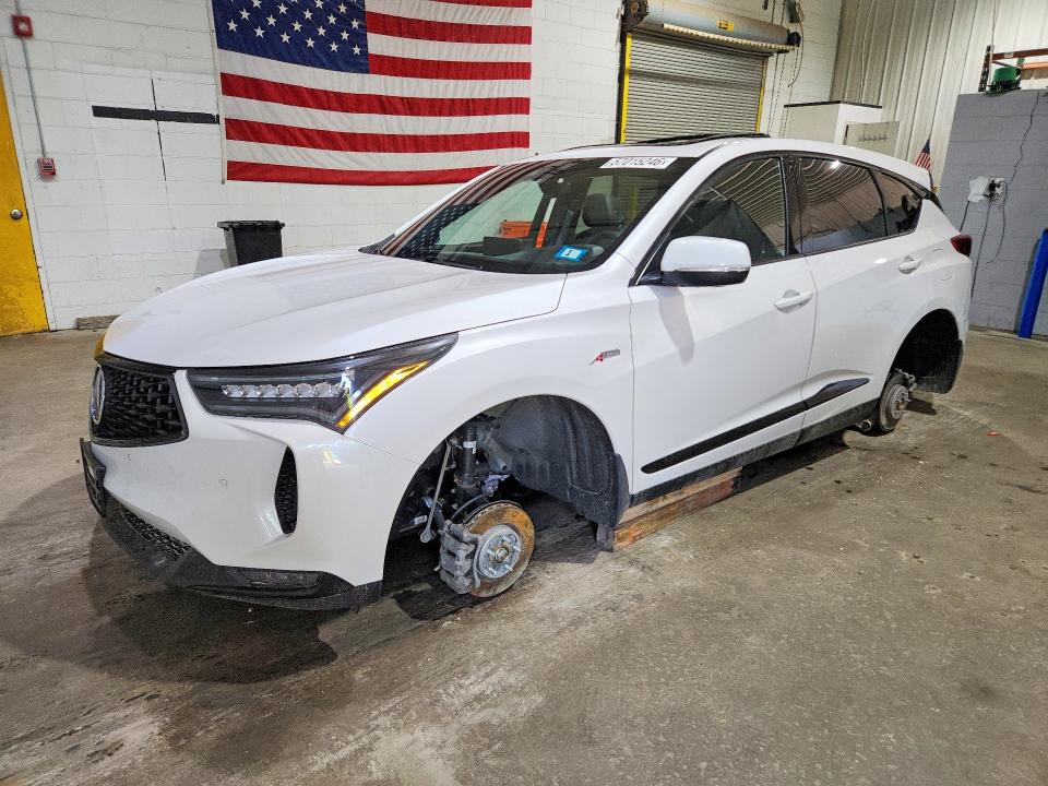2024 Acura Rdx VIN 5J8TC2H80RL008378 COPART salvage auction — VANDALISM, Nh - Cert Of Title-Salvage, sold $14,700 on 2026-07-21 (photo 1)