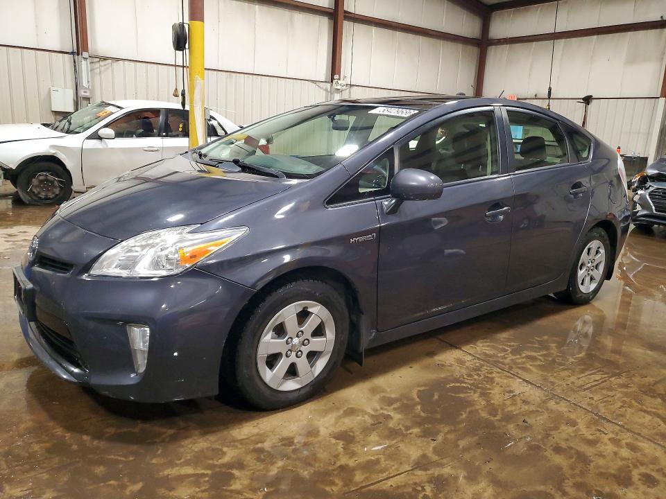 2012 Toyota Prius VIN JTDKN3DU2C1575689 COPART salvage auction — FRONT END, Pa - Certificate Of Salvage, sold $1,300 on 2026-07-10 (photo 1)