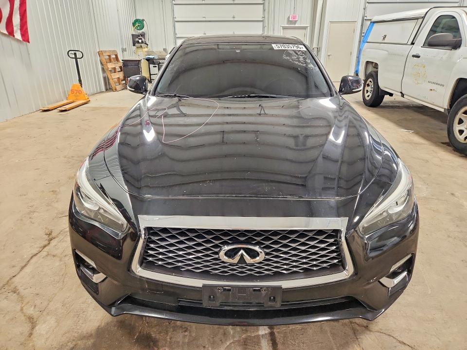 2019 Infiniti Q50 VIN JN1EV7AR6KM552968 COPART salvage auction — SIDE, Mn - Cert Of Title-Salvage, sold $350 on 2026-07-21 (photo 5)