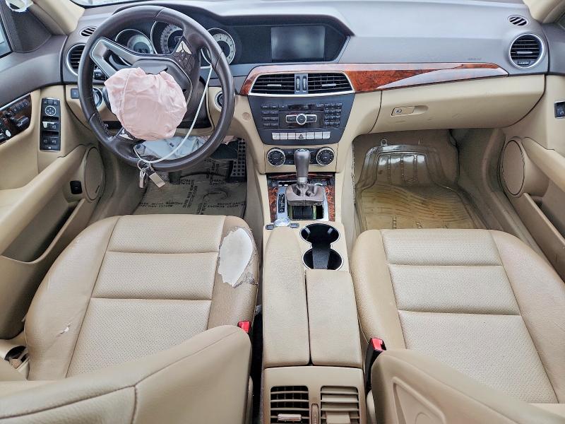 2014 Mercedes-benz VIN WDDGF4HB4ER311188 COPART salvage auction — FRONT END, Ga - Cert Of Title-Salvage, sold $275 on 2026-07-23 (photo 8)