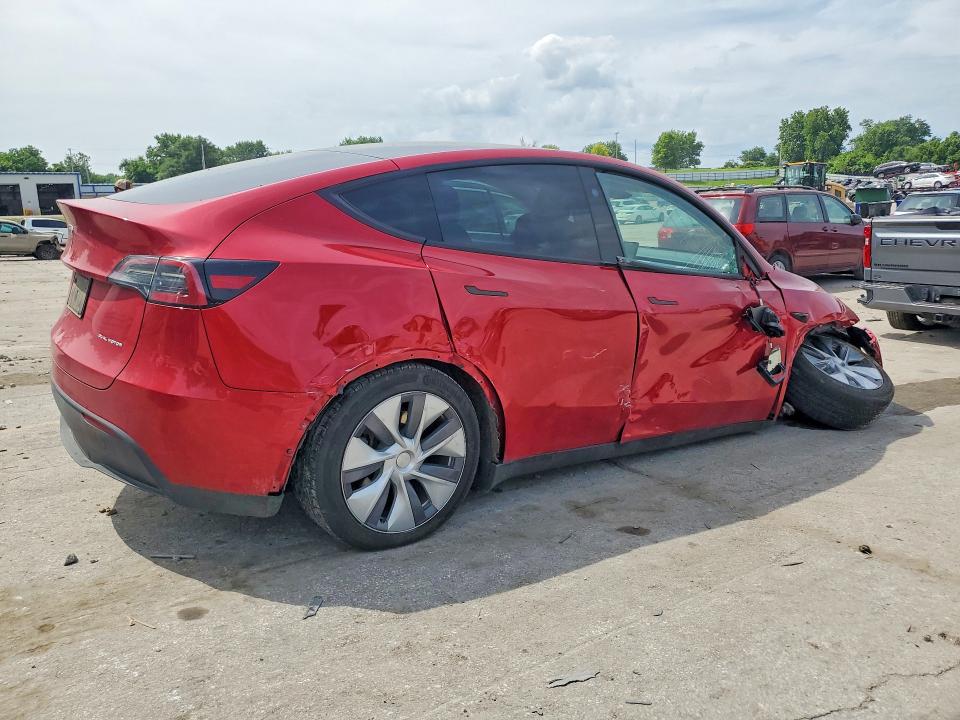 2023 Tesla Model y VIN 7SAYGDEE2PF847918 COPART salvage auction — FRONT END, Mo - Salvage Certificate Of Title, sold $10,200 on 2026-07-24 (photo 3)