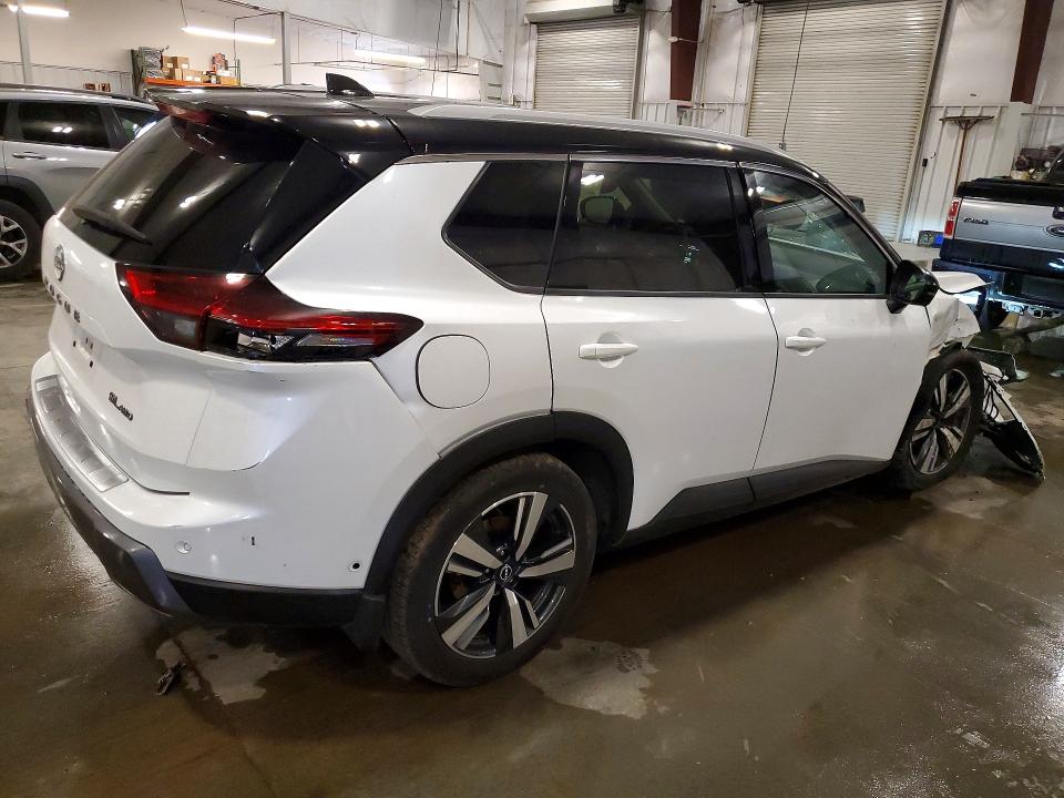 2024 Nissan Rogue VIN JN8BT3CB8RW439752 COPART salvage auction — FRONT END, Mn - Cert Of Title-Salvage, sold $7,300 on 2026-07-13 (photo 3)